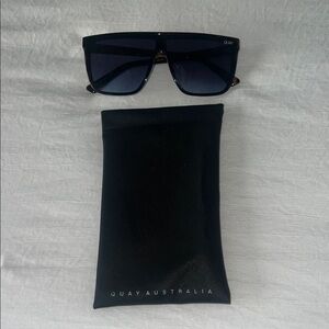 Quay Australia Dark Blue Sunglasses